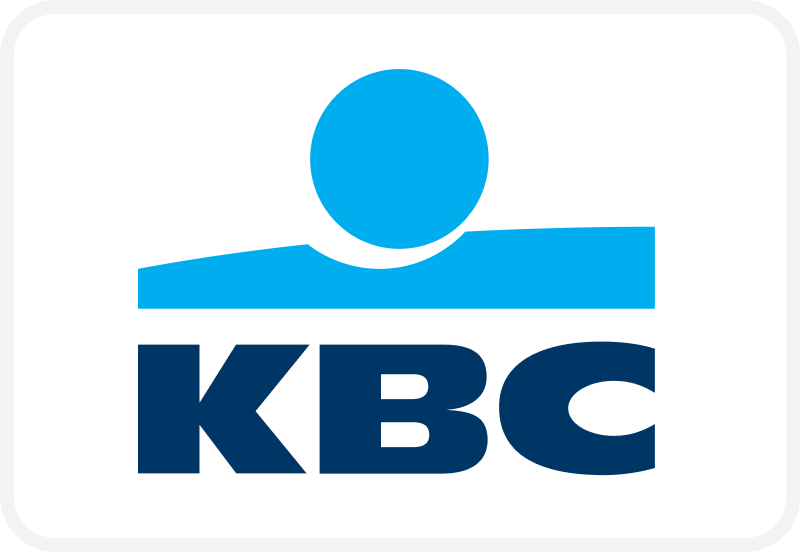 Logo van KBC betaalmethode van Textieldrukshop