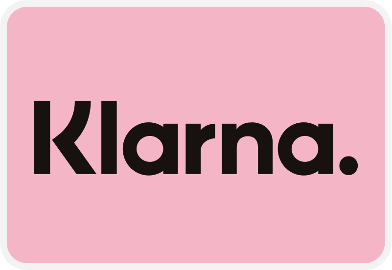 Logo van Klarna betaalmethode van Textieldrukshop